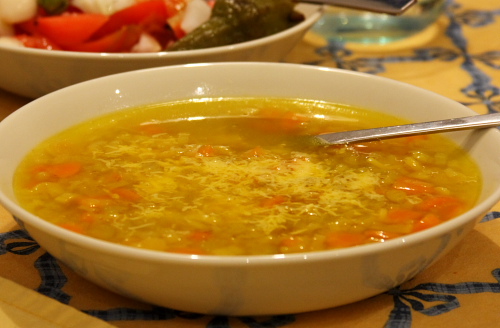 Sopa de puerros