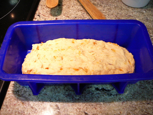 Pan de cebolla - Masa antes de levar